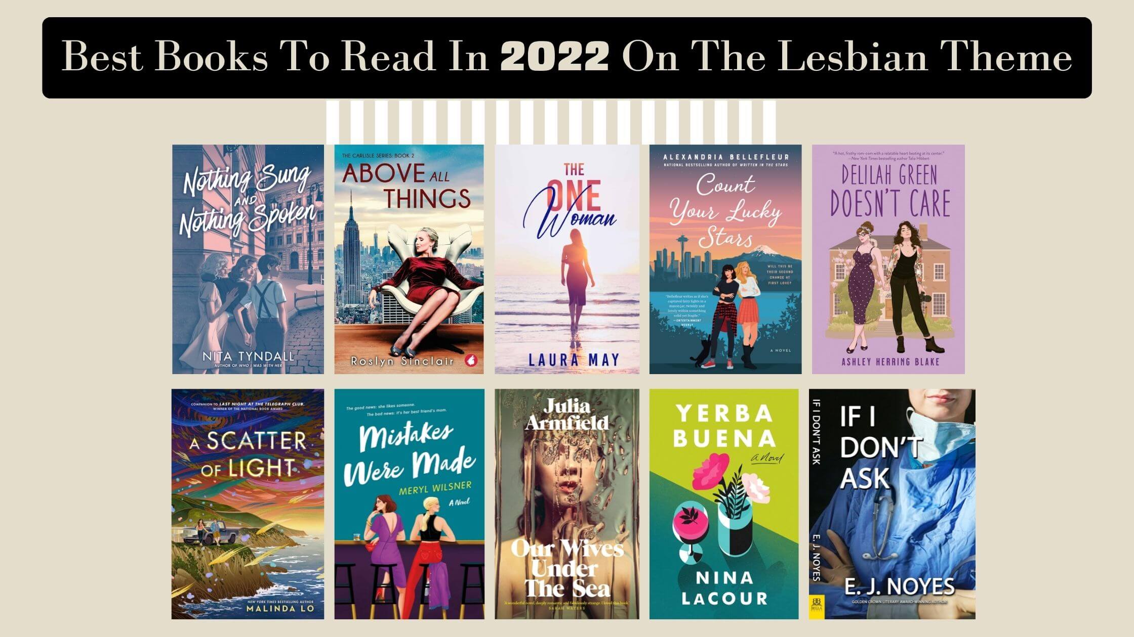 Best Books To Read In 2022 On The Lesbian Theme