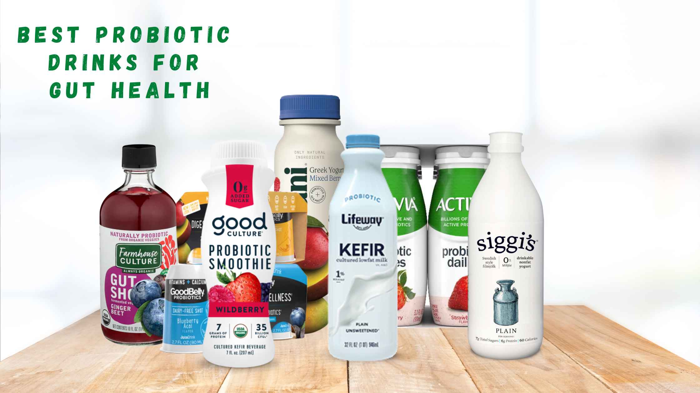 Best Probiotic Drinks For Gut Health 7 Tasty Probiotic Drinks To