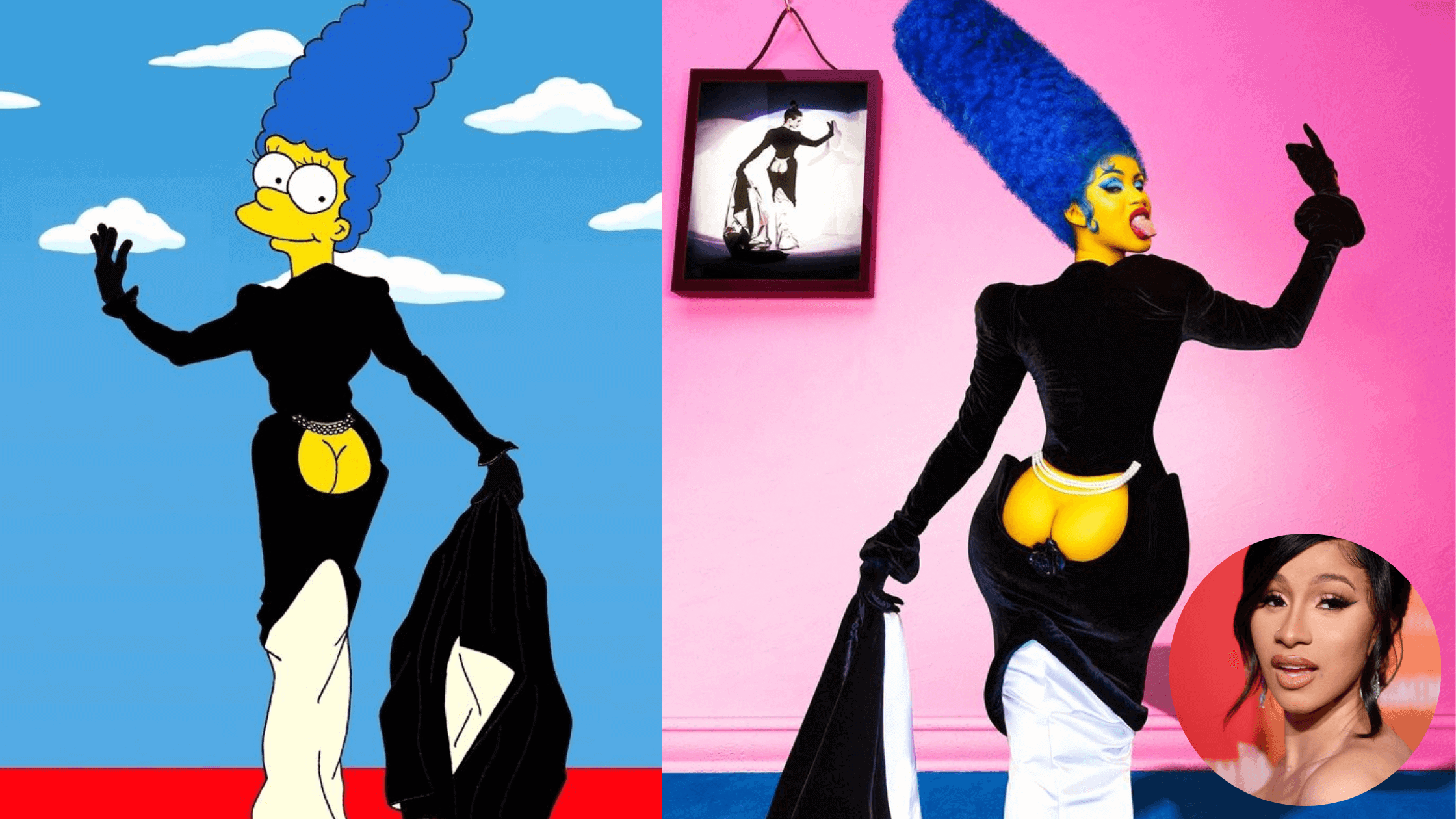 Cardi B Facing Legal Action Over Racy Marge Simpson's Halloween Costume