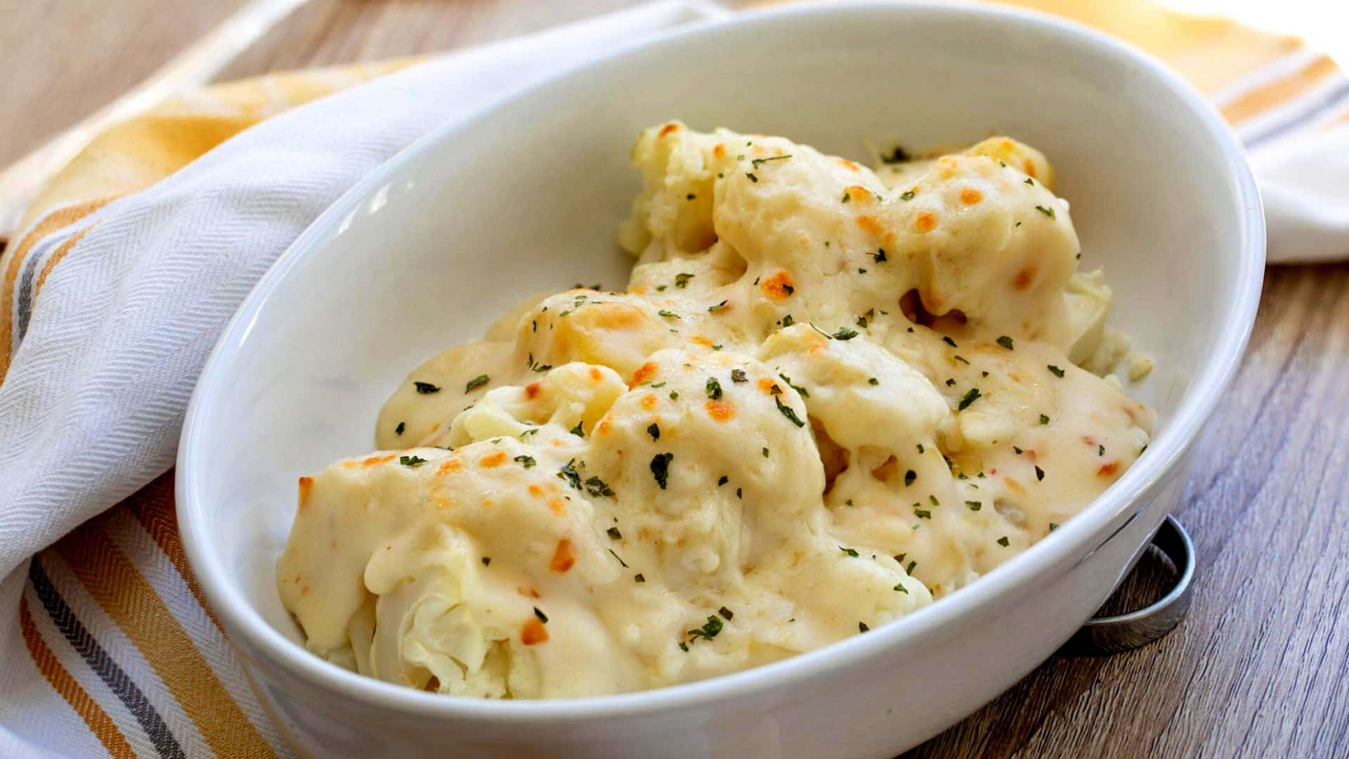 Cauliflower Au Gratin