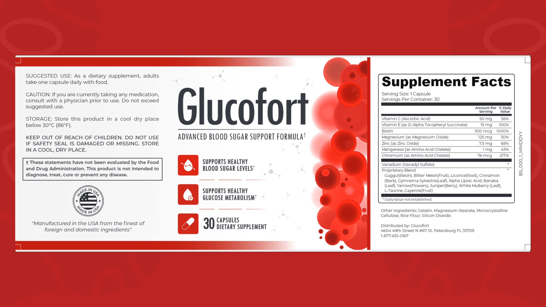 Glucofort Dosage