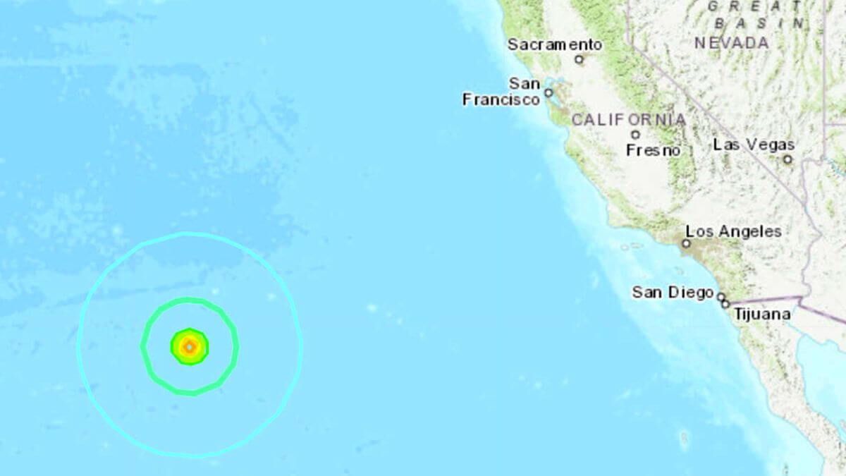 Magnitude 6 Earthquake Hits Off California Coast!