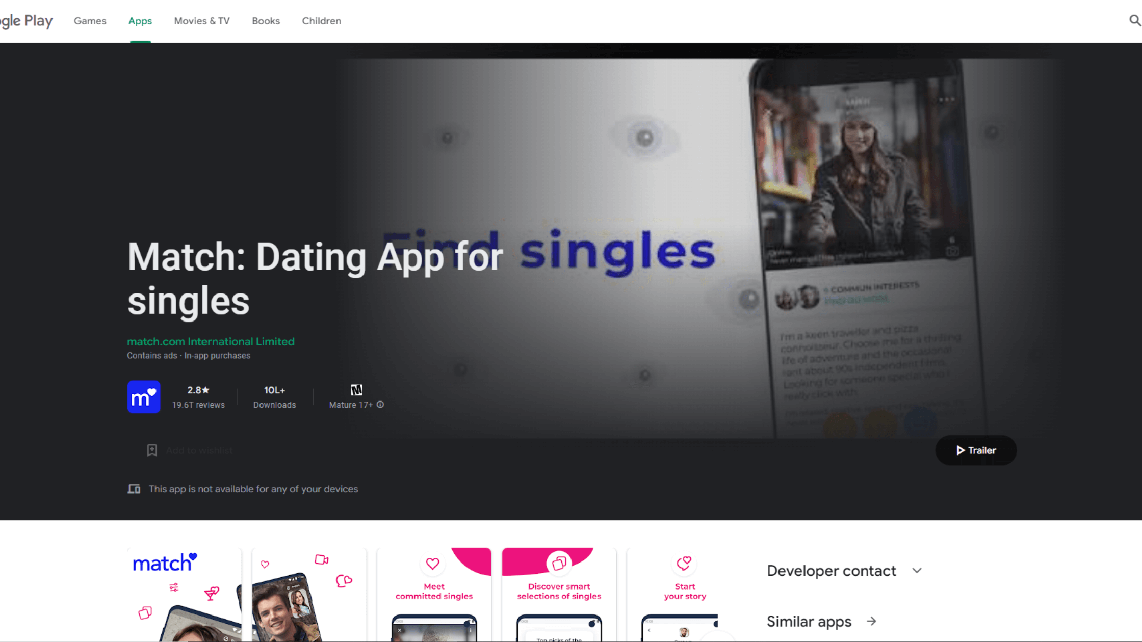 Match Dating App