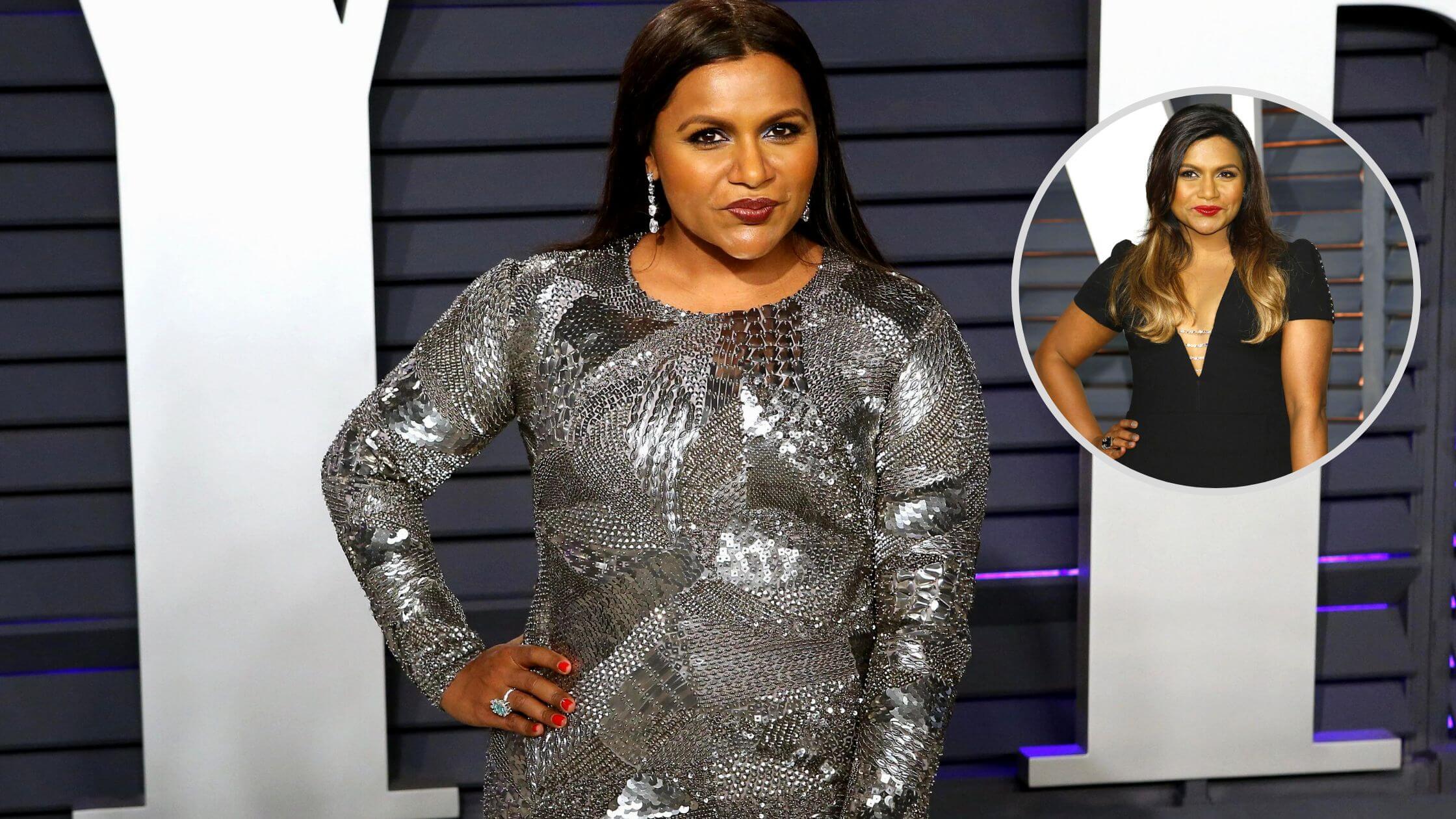 Mindy Kaling Proudly Displays Her 40-Lb, Losing Weight While Wearing