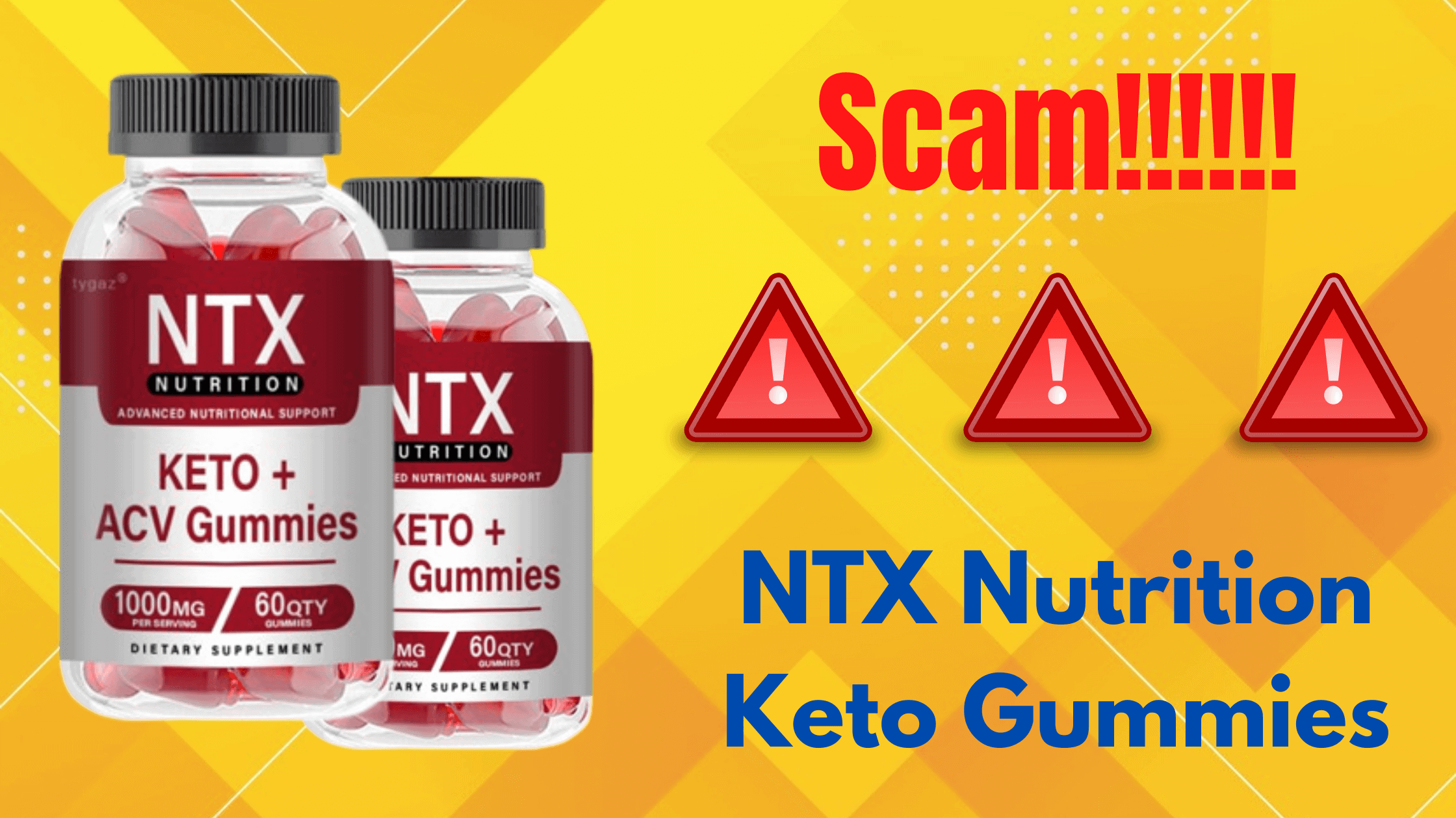 NTX Nutrition Keto Gummies Scam