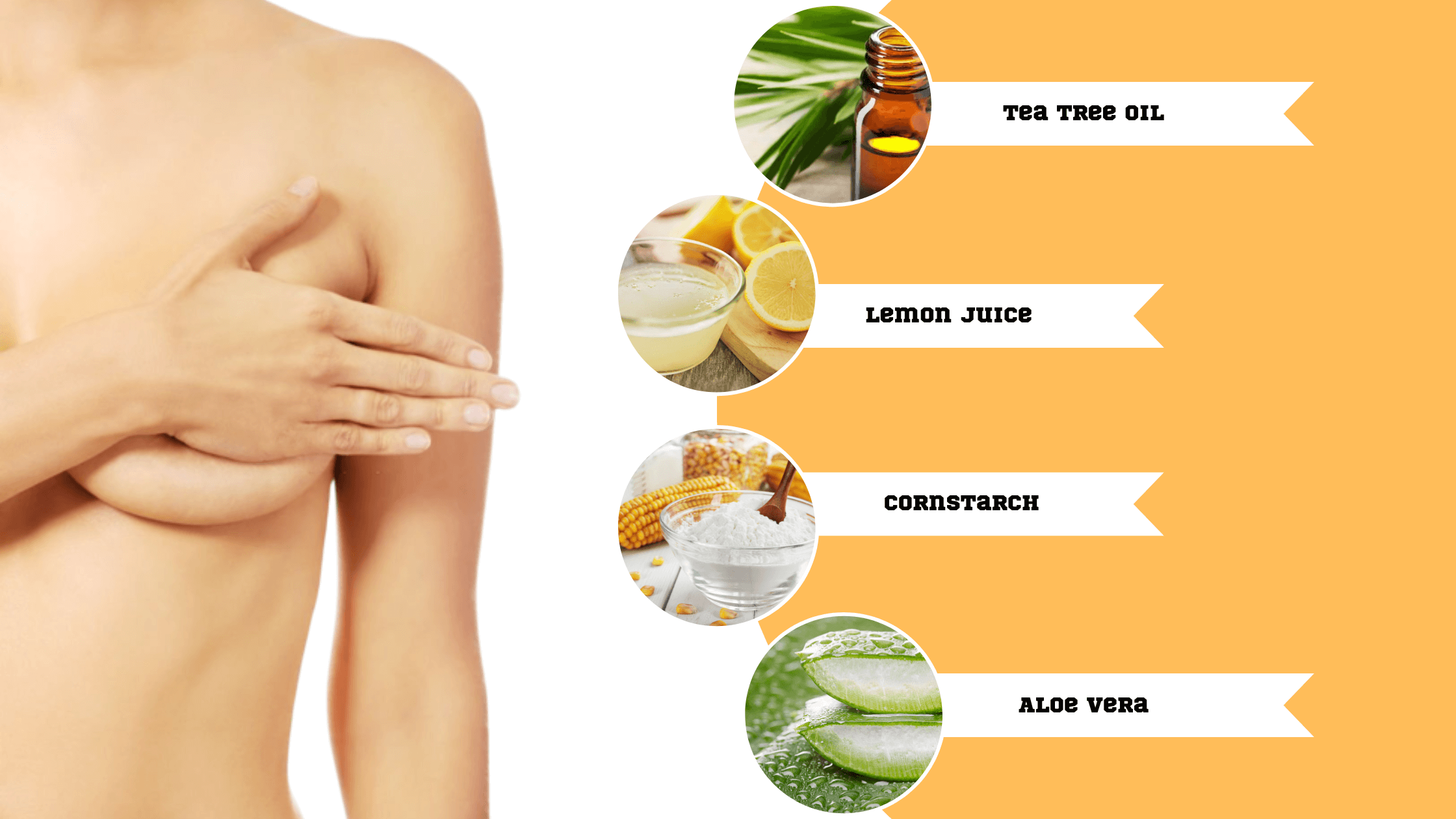 How To Treat Underboob Rash At Home? With 4 Simple Extracts!