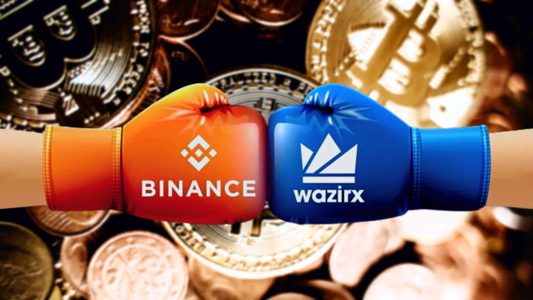 Wazirx and Binance 