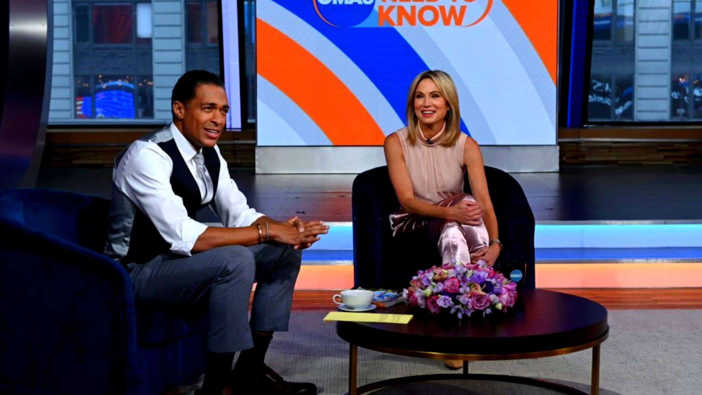 Amy Robach And TJ Holmes Remove Instagram Amid Affair Rumours