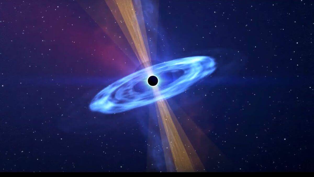 Astronomers Capture Black Hole Gobbling Up A Star In A Hyper-feeding Frenzy