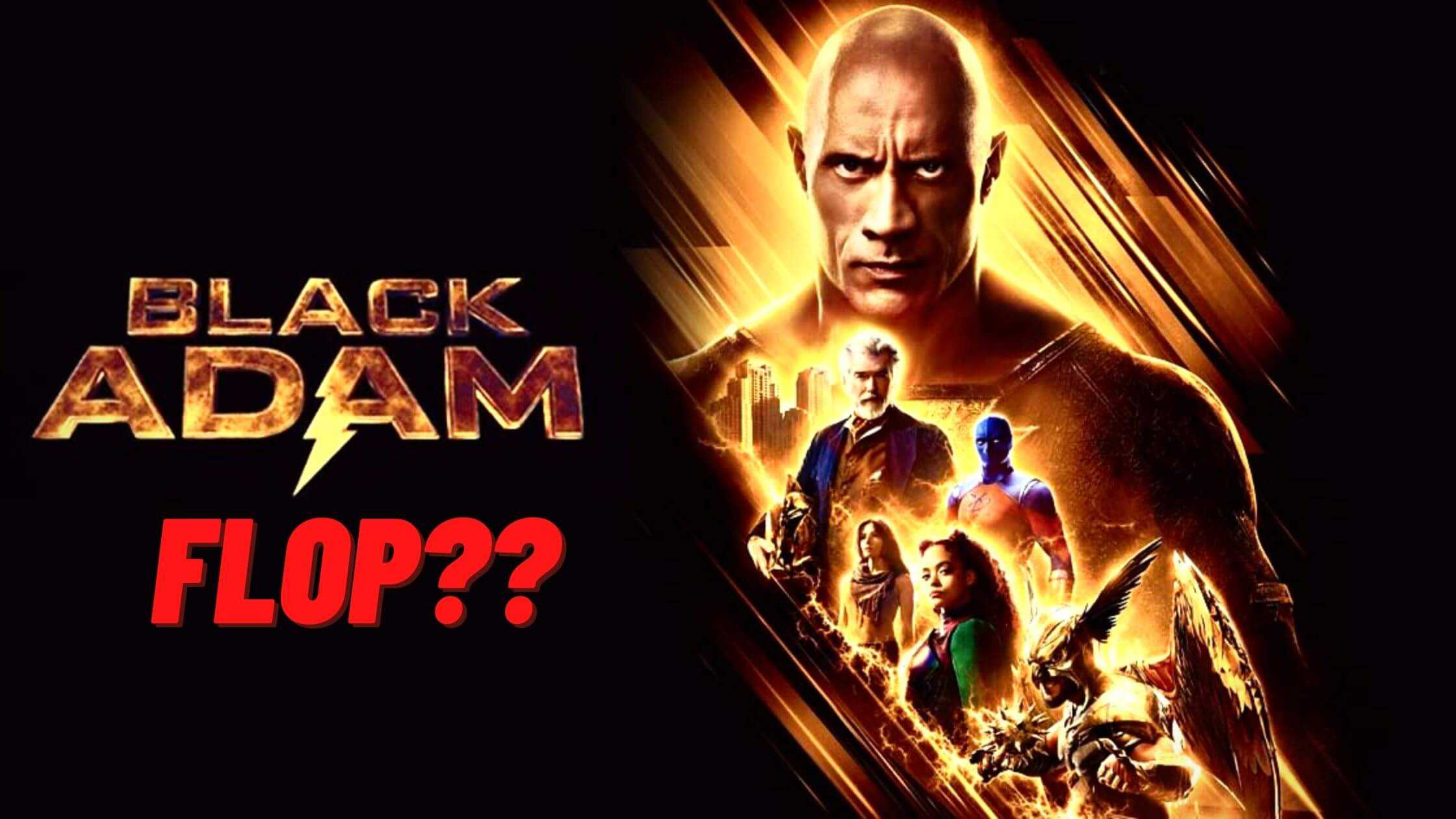 Box Office Sales For Black Adam Rock Are Poor