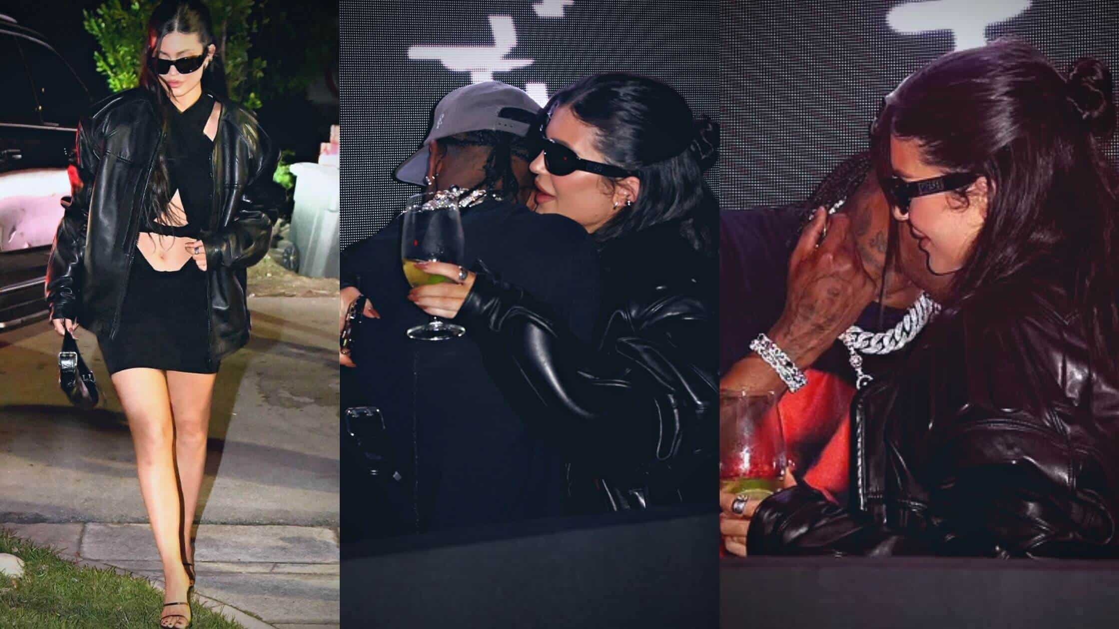 Kylie Jenner And Travis Scott Display Affection At Art Basel