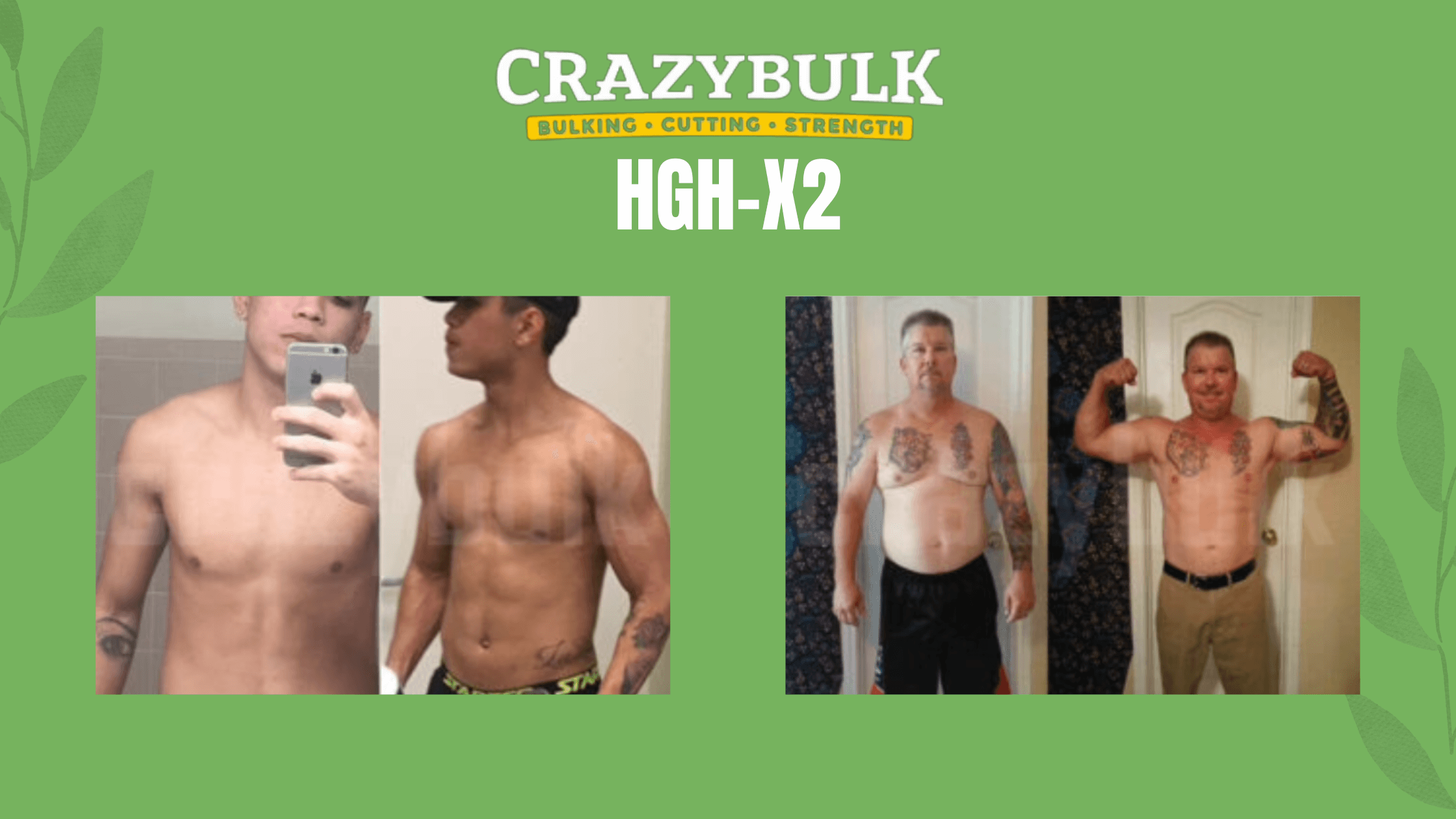CrazyBulk HGH X2 Results
