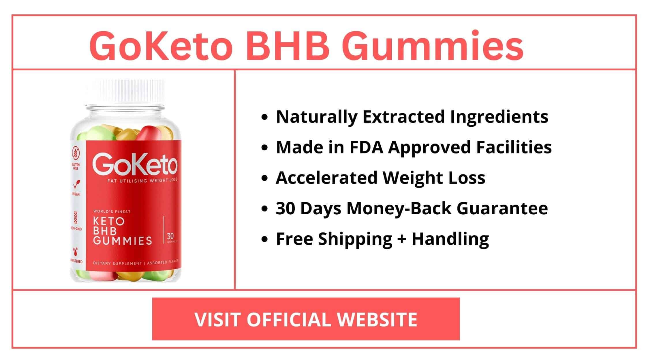 GoKeto BHB Gummies Formula