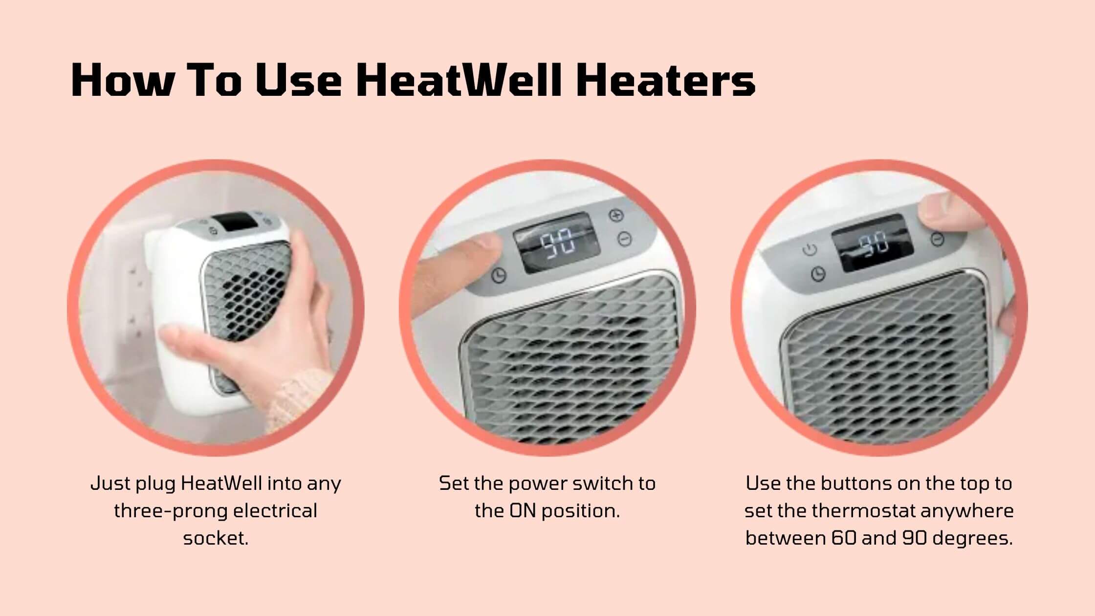 Heatwell Heater Usage