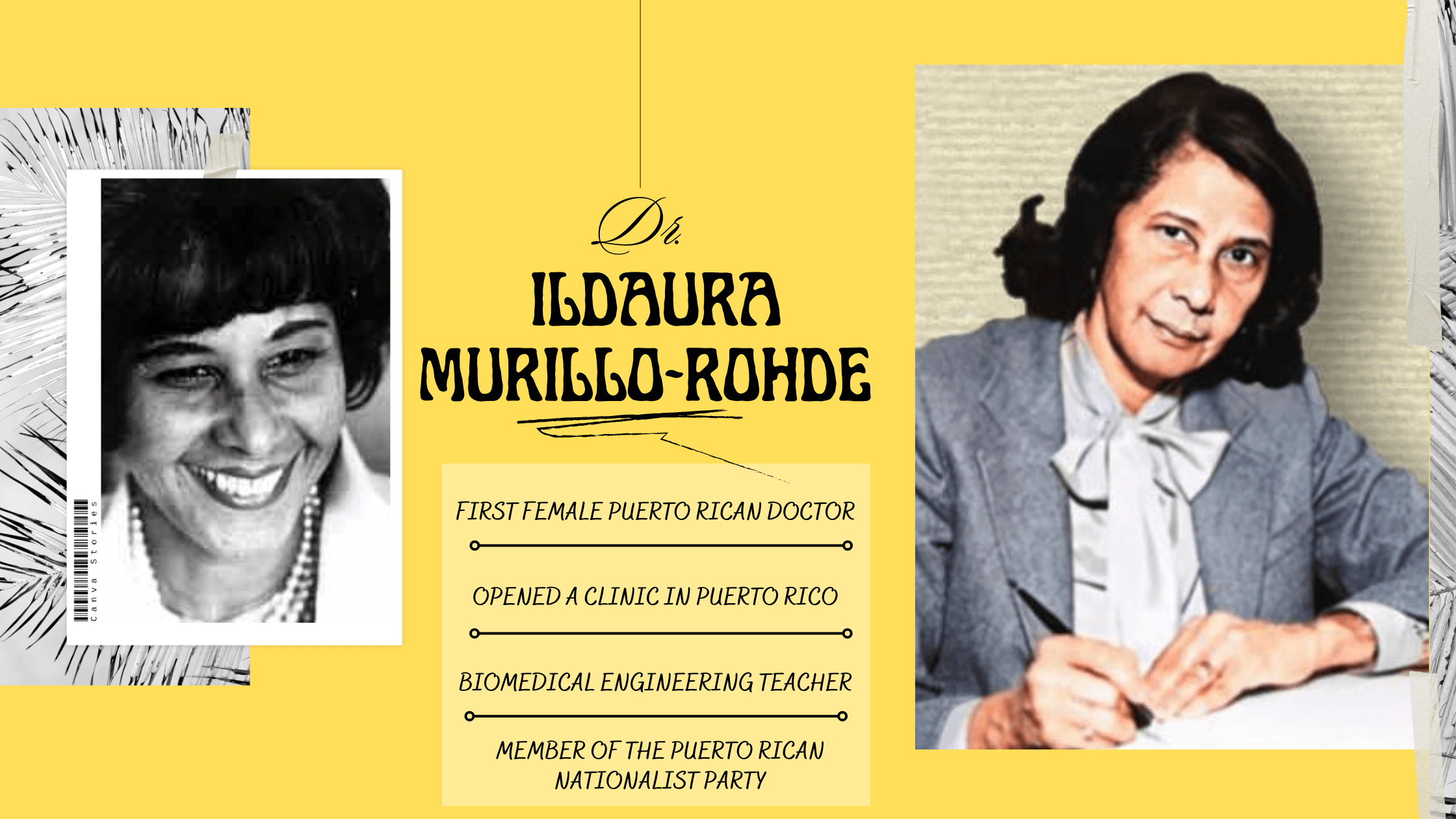 Who Was Dr. Ildaura Murillo-Rohde?