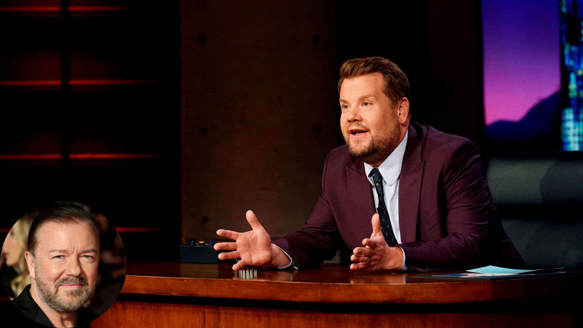 James Corden Apologized For Copying Rick Gervais's Joke