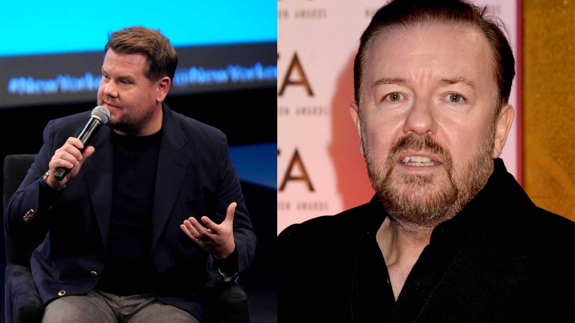 James Corden Apologizes For Plagiarizing Rick Gervais' Joke