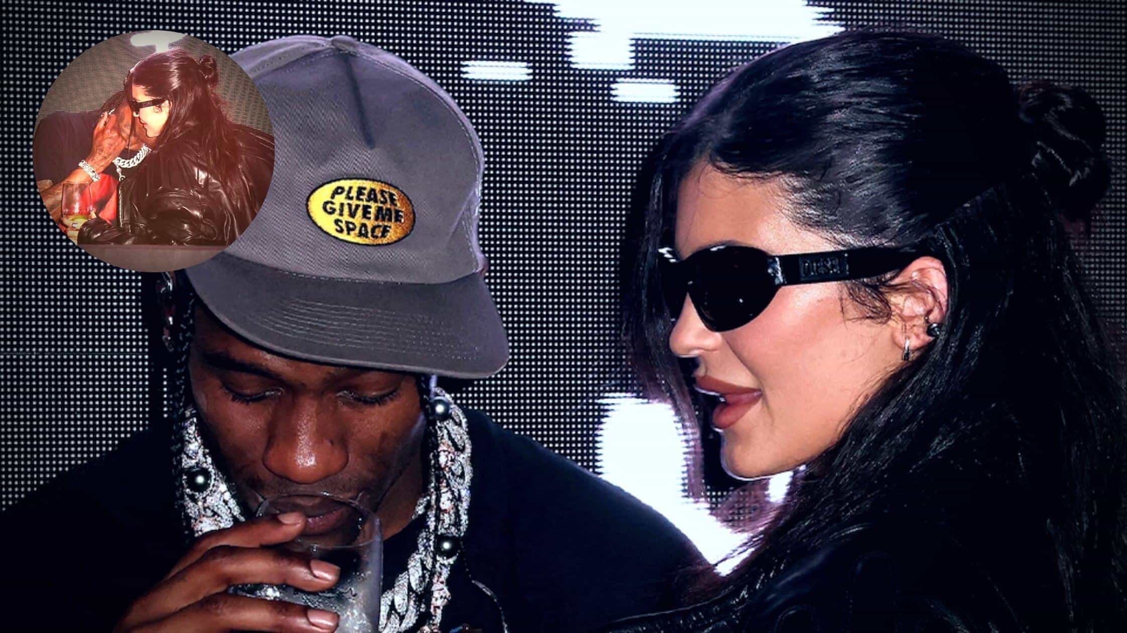 Kylie Jenner And Travis Scott Display Affection At Art Basel