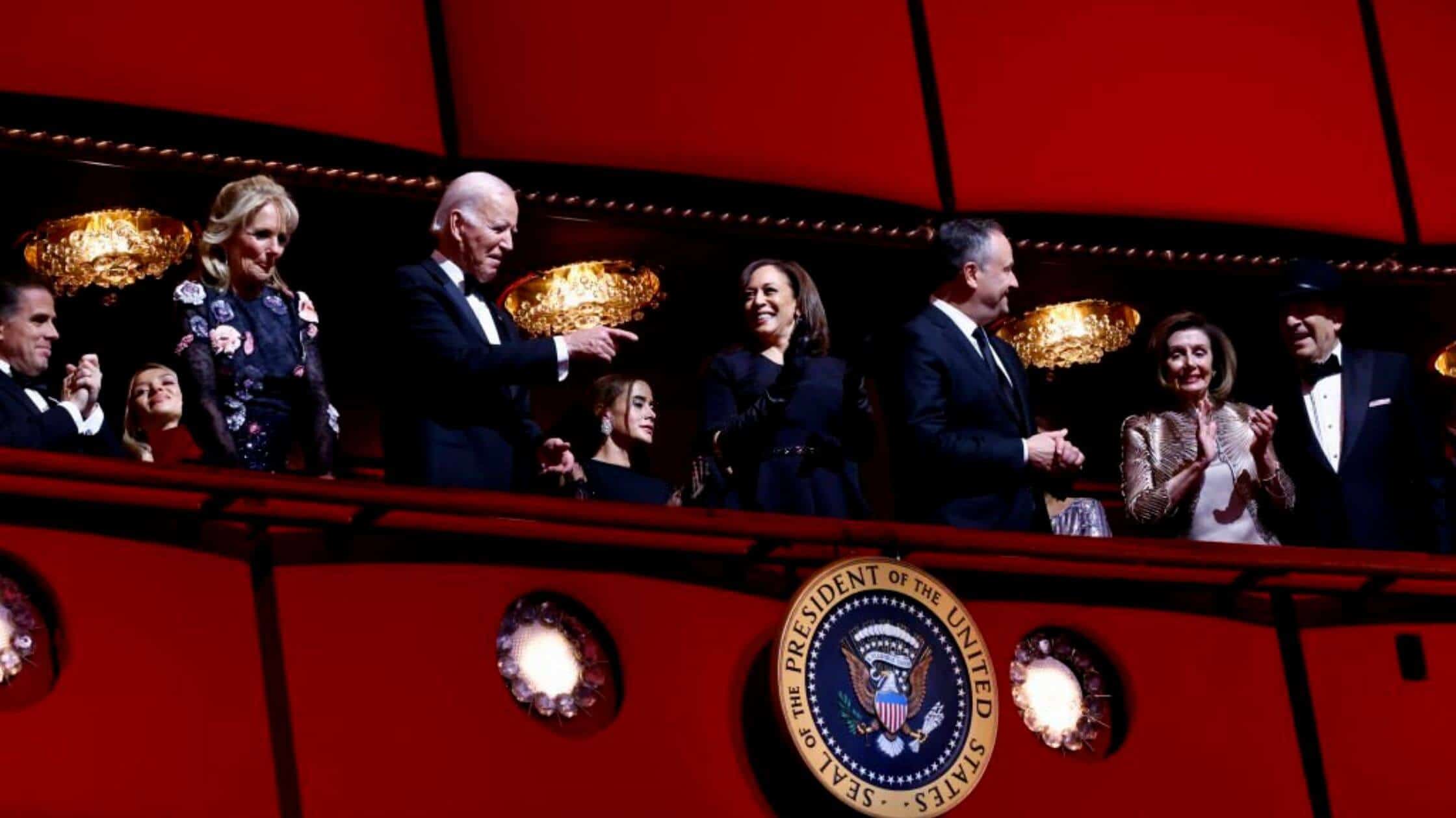 Pelosi Makes First Public Appearance After Recovery At Kennedy Center Honors