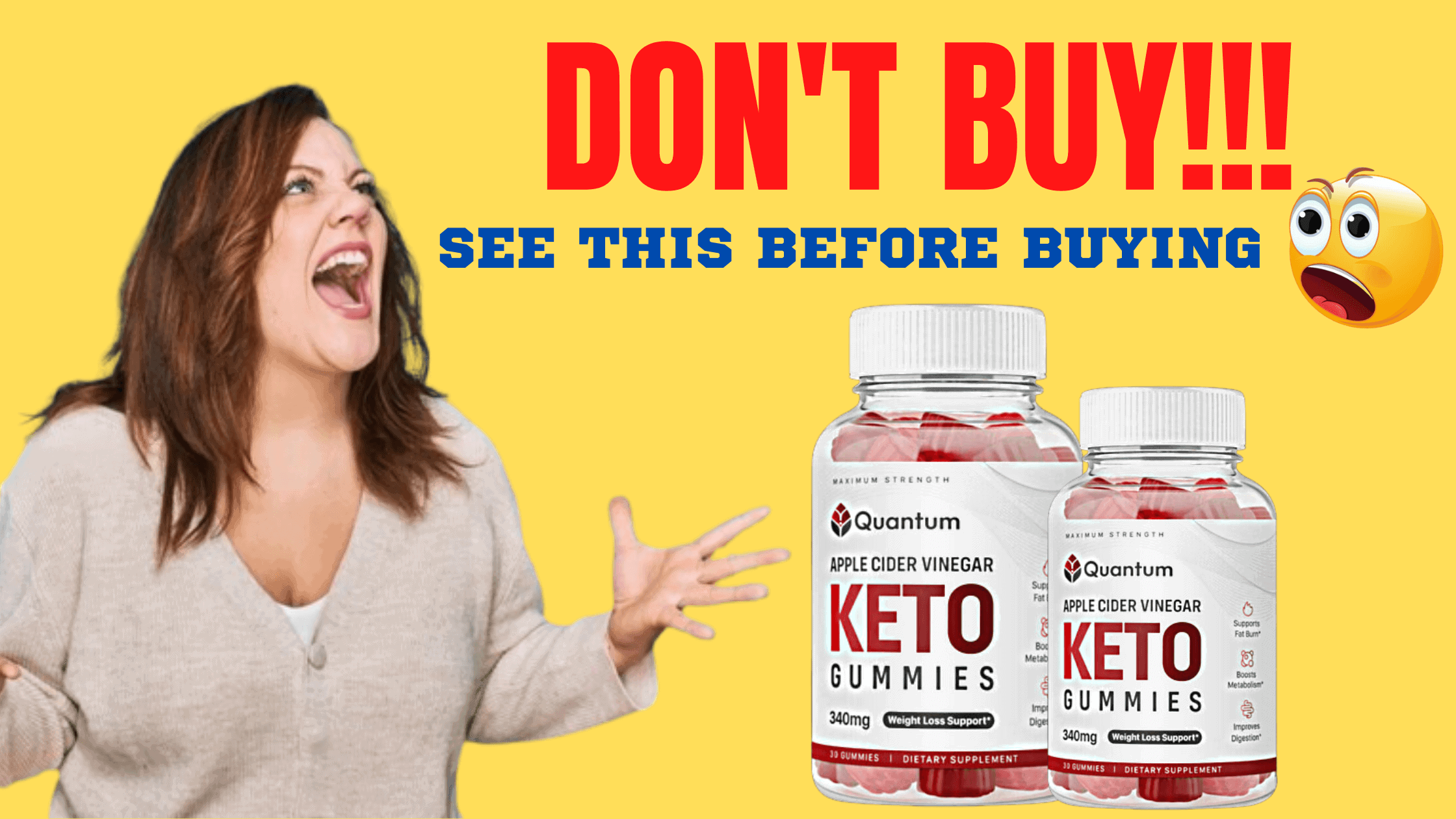 Quantum Keto Gummies Scam Critical Customer Warning (Updated 2023)!