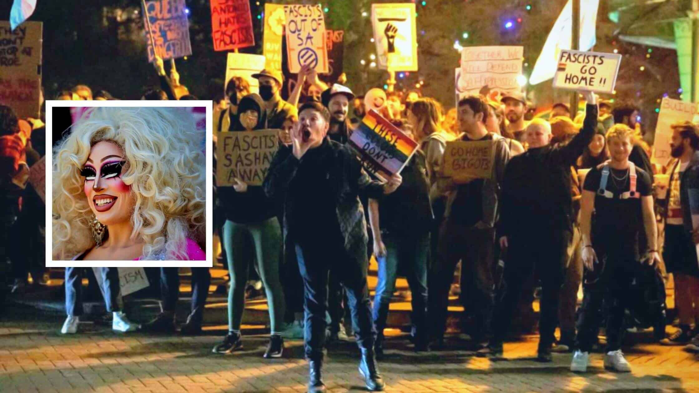 Republican Gays Joined The Armed Protesters Outside A Drag Event In Texas City