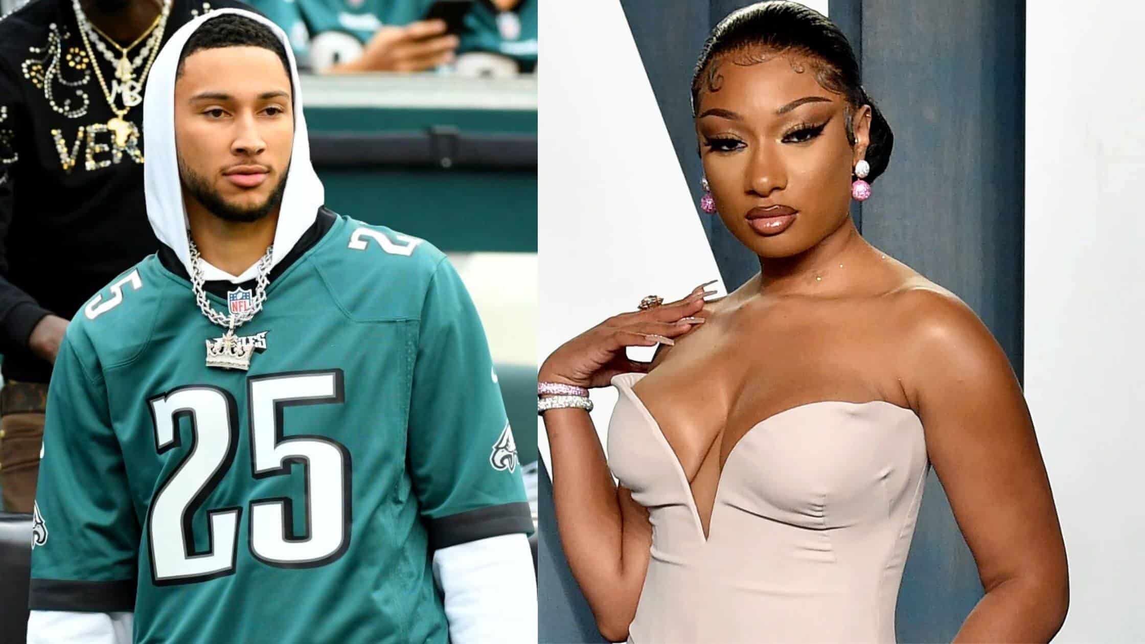 Shared Bed With Megan Thee Stallion & Her Ex-Bff Kelsey Ben Simmons Reacting To The Rumor