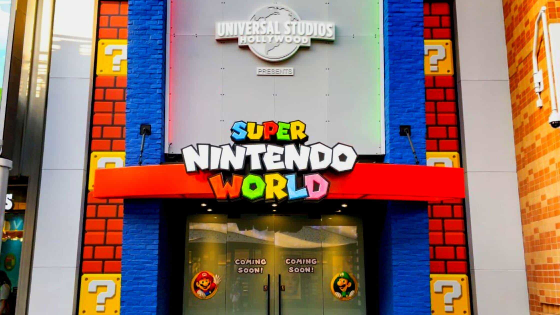 Super Nintendo World Is Slated To Debut In 2023 At Universal Studios Hollywood