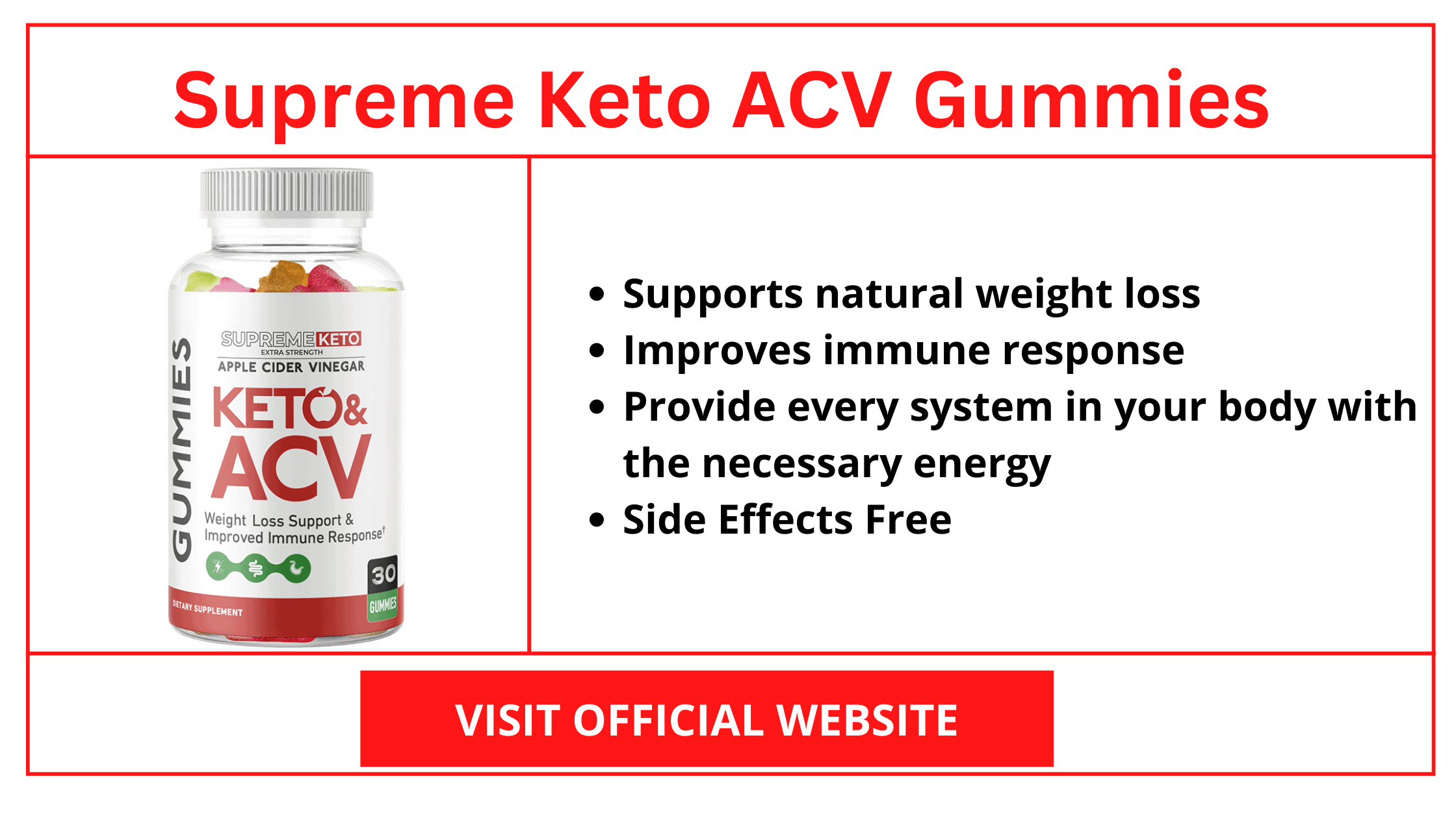 Supreme Keto BHB Gummies