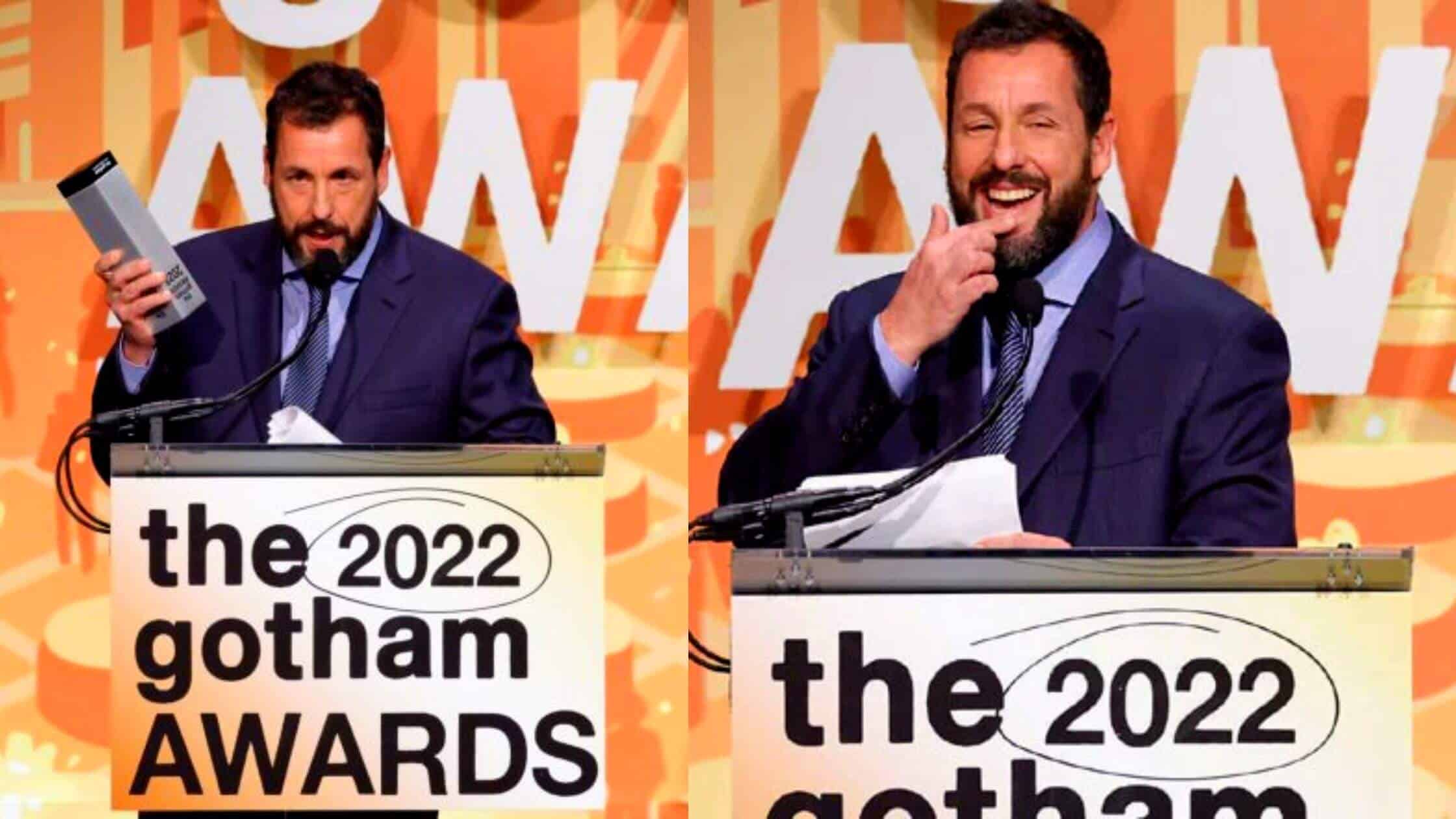 The Daughters Of Adam Sandler Roast Him At The Gotham Award Speech