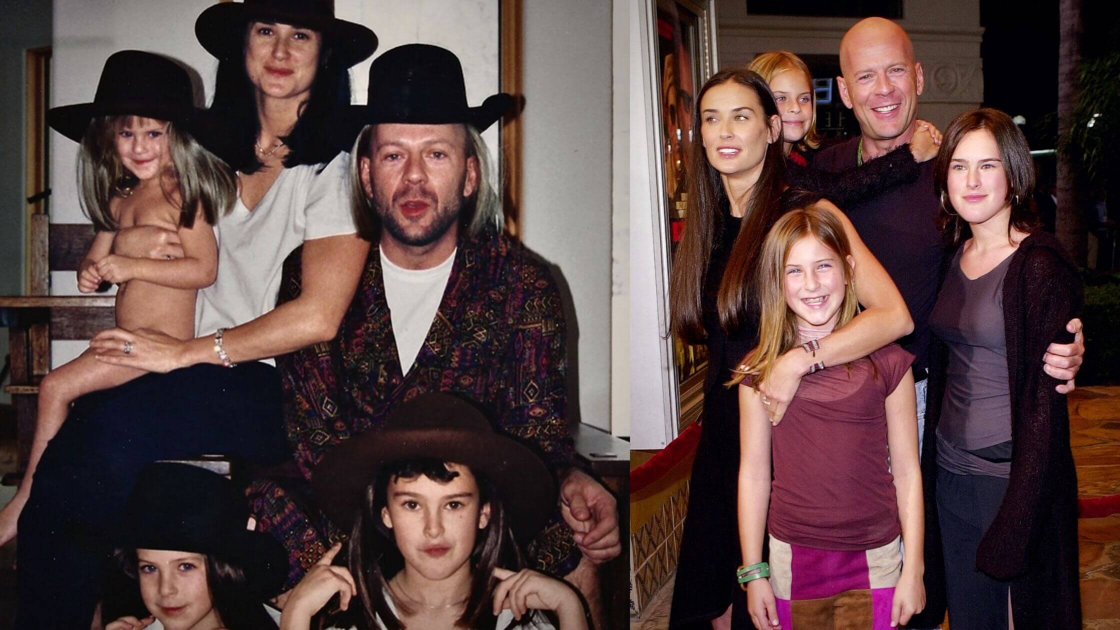 Together With Tallulah, Demi Moore And Bruce Willis Reunite For A Rare Photo