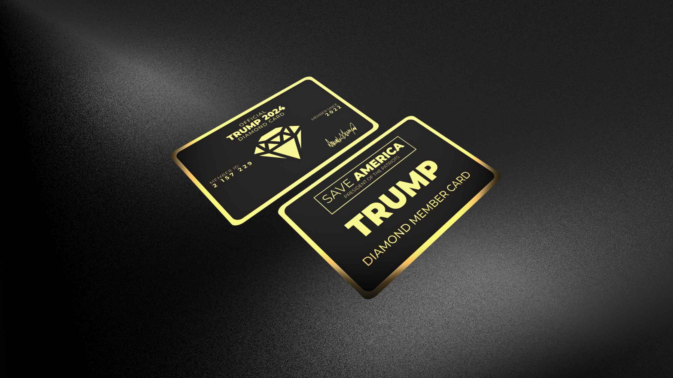 Trump 2024 Diamond Card Review