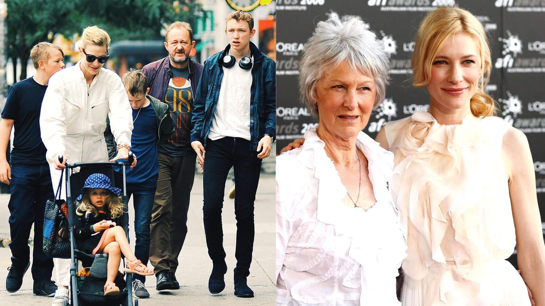 Cate Blanchett and Family