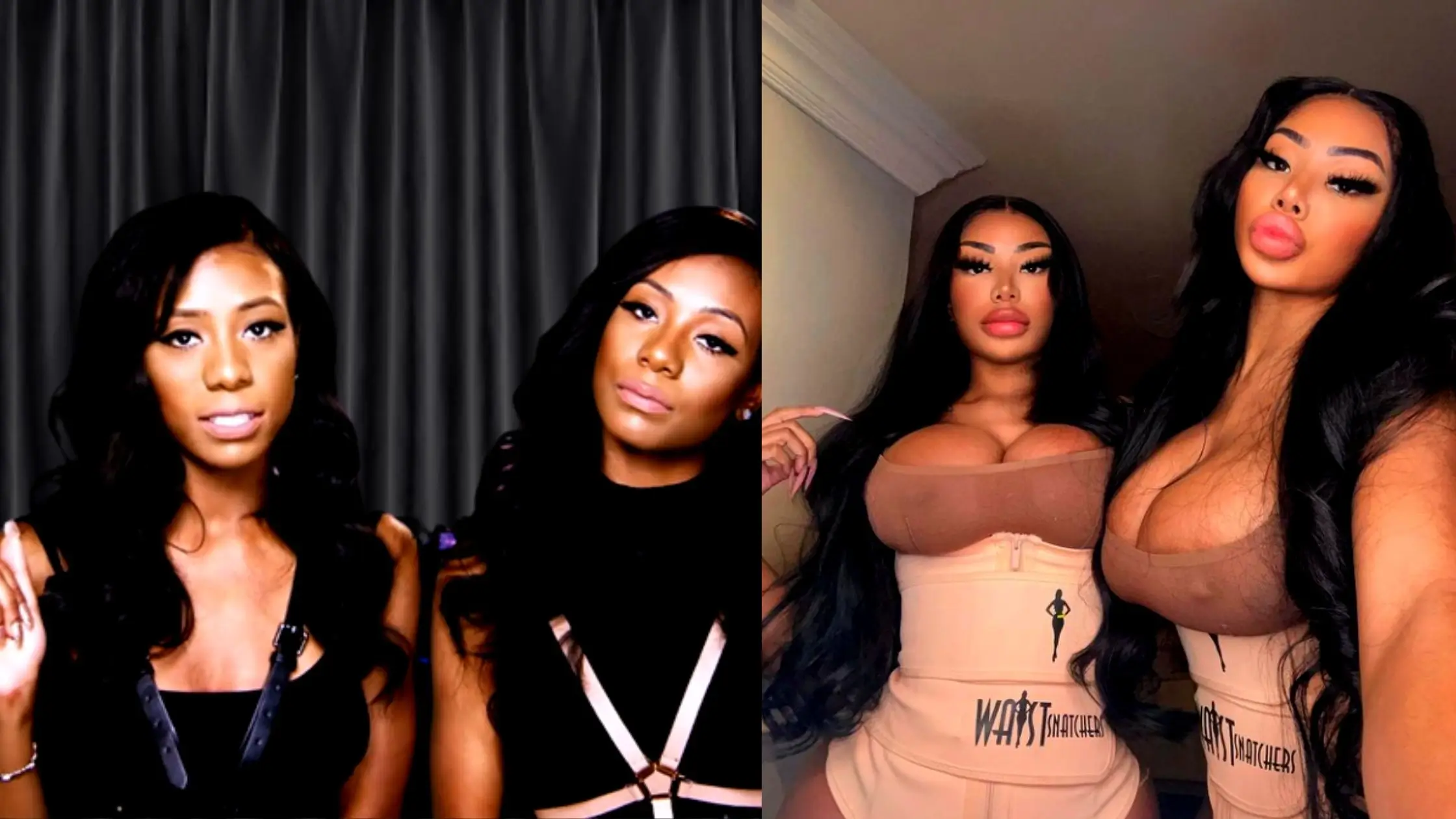 Clermont Twins' Plastic Surgery Comparing Before And After Photos