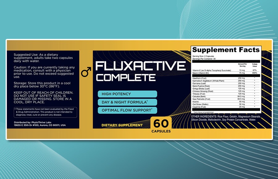 Fluxactive Complete Supplement Facts