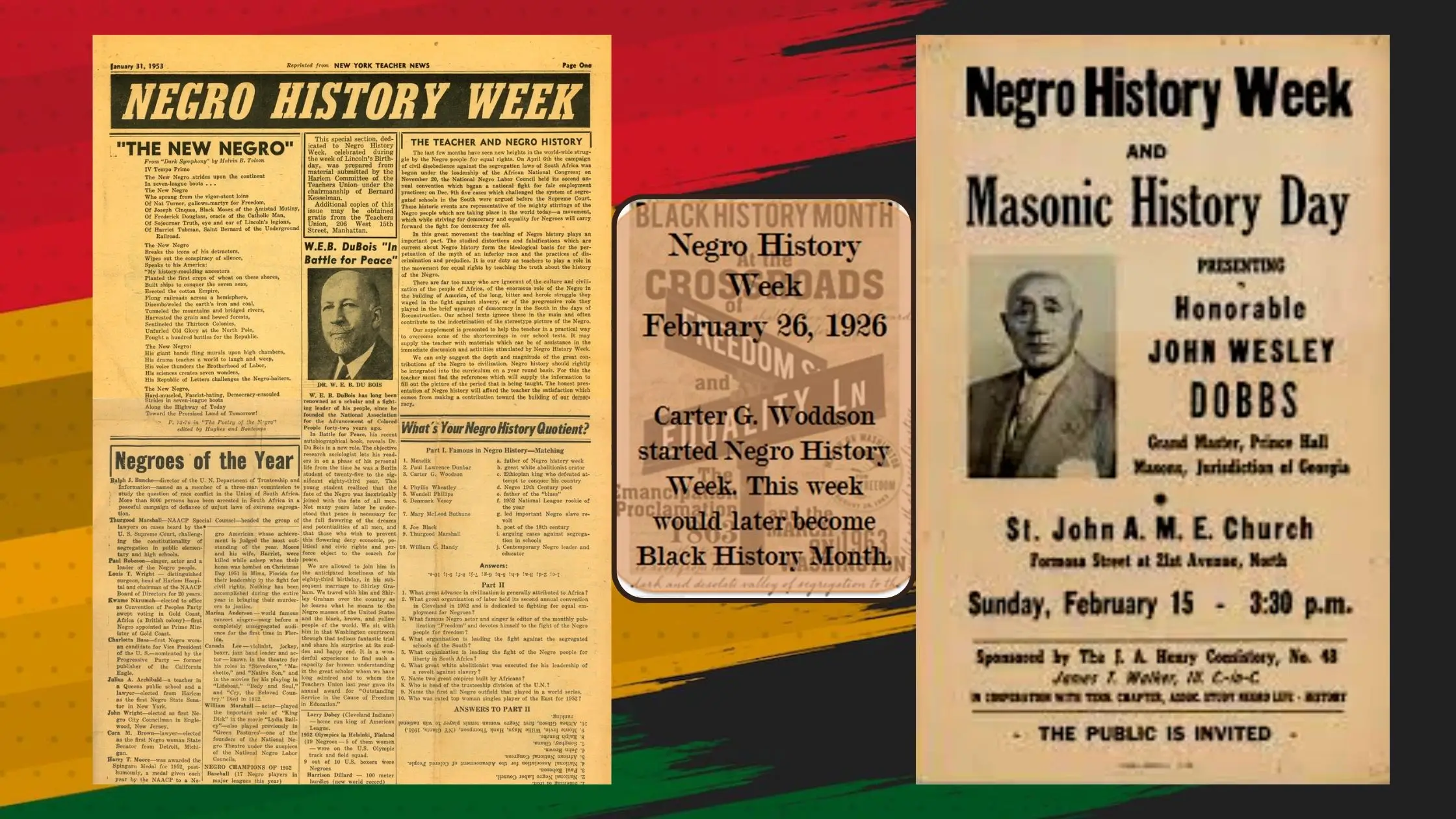 History Of Black History Month