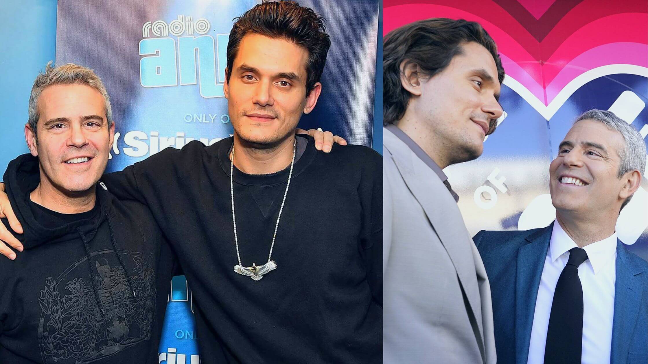 John Mayer and Andy Cohen