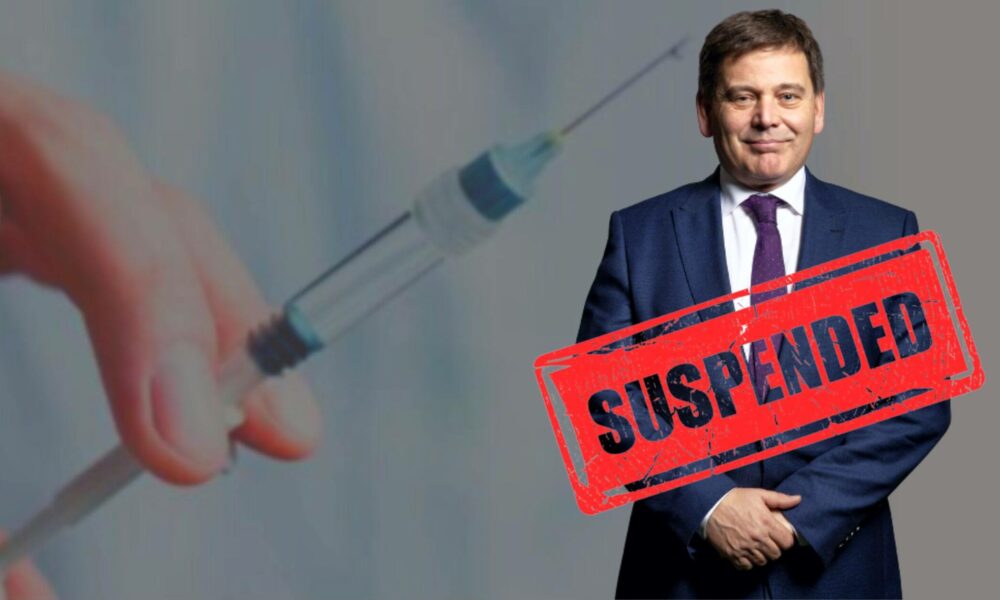 MP Andrew Bridgen Suspended For Making False Claims About Covid-19 Vaccination