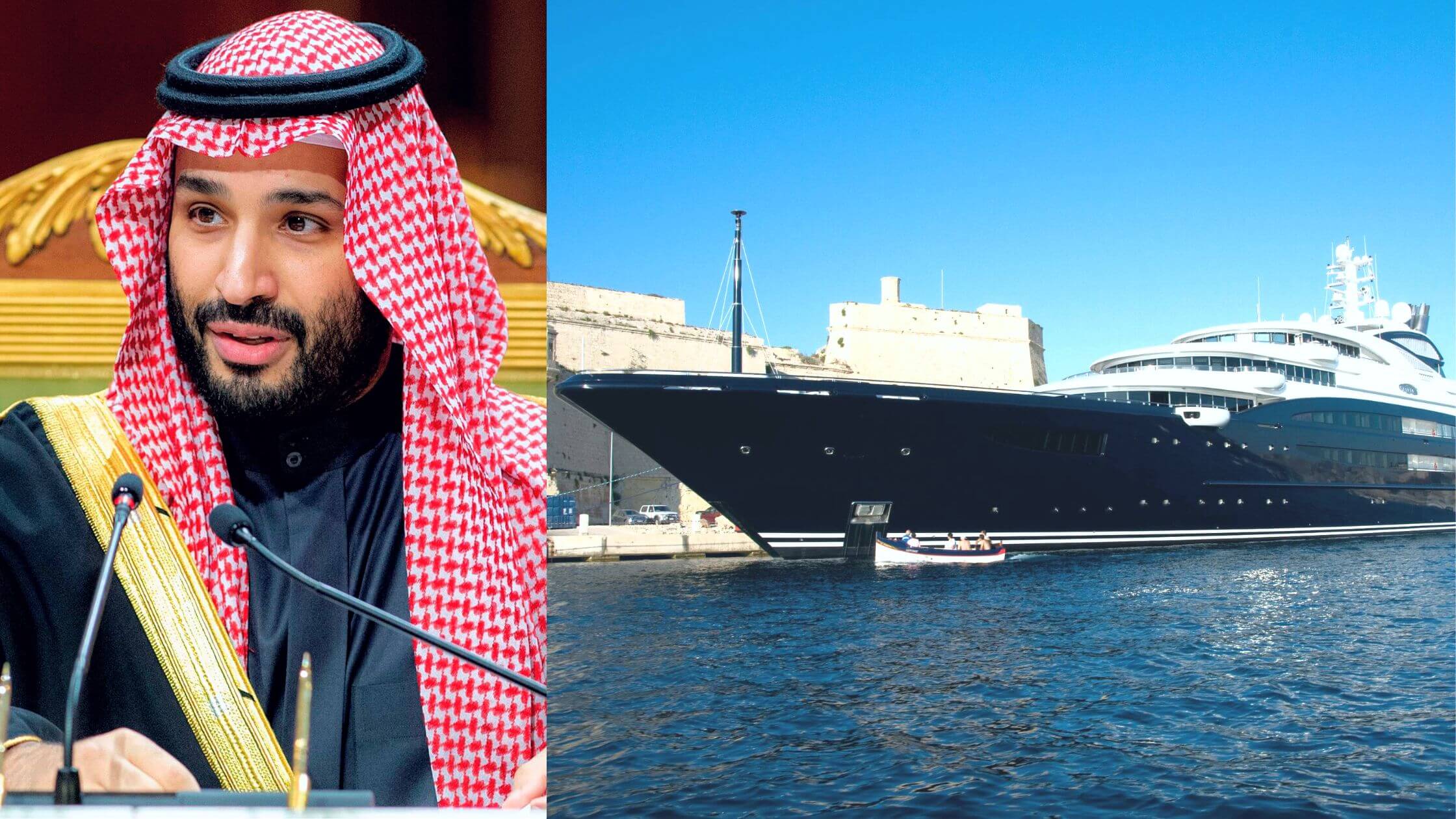Mohammed bin Salman yacht