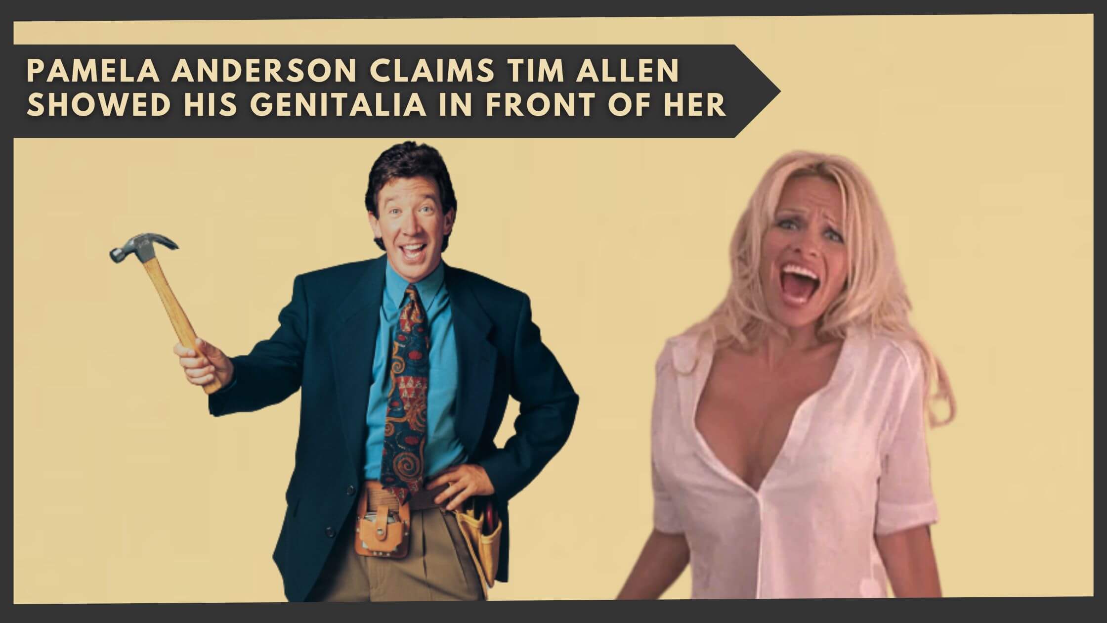 Pamela Anderson Claims Tim Allen Showed His Genitalia In Front Of Her