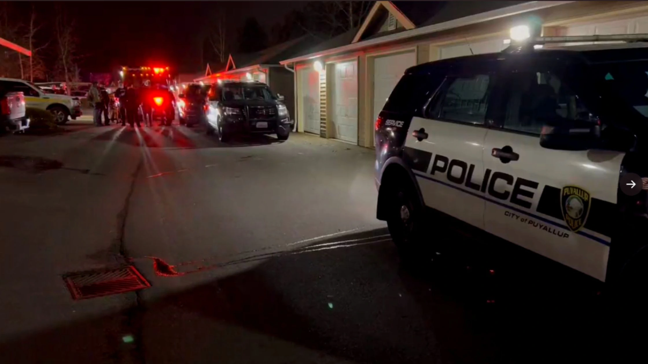 Two Police Officers Injured At Puyallup Following A Standoff With A Domestic Violence Suspect