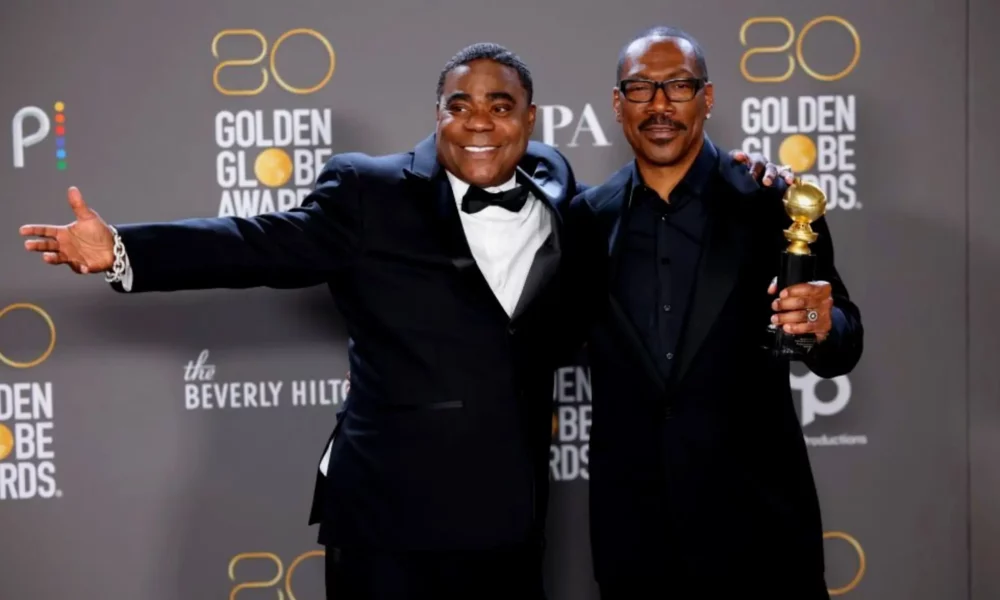 'Your Pull-Out Game Is So Weak' Tracy Morgan Trolled Eddie Murphy At Golden Globe Awards