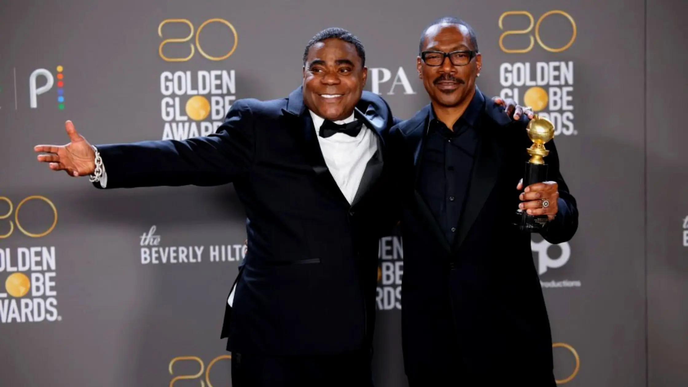 'Your Pull-Out Game Is So Weak' Tracy Morgan Trolled Eddie Murphy At Golden Globe Awards