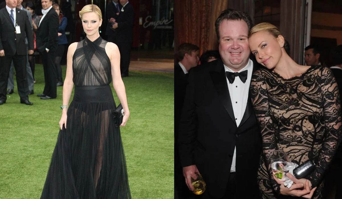 Eric Stonestreet and Charlize Theron