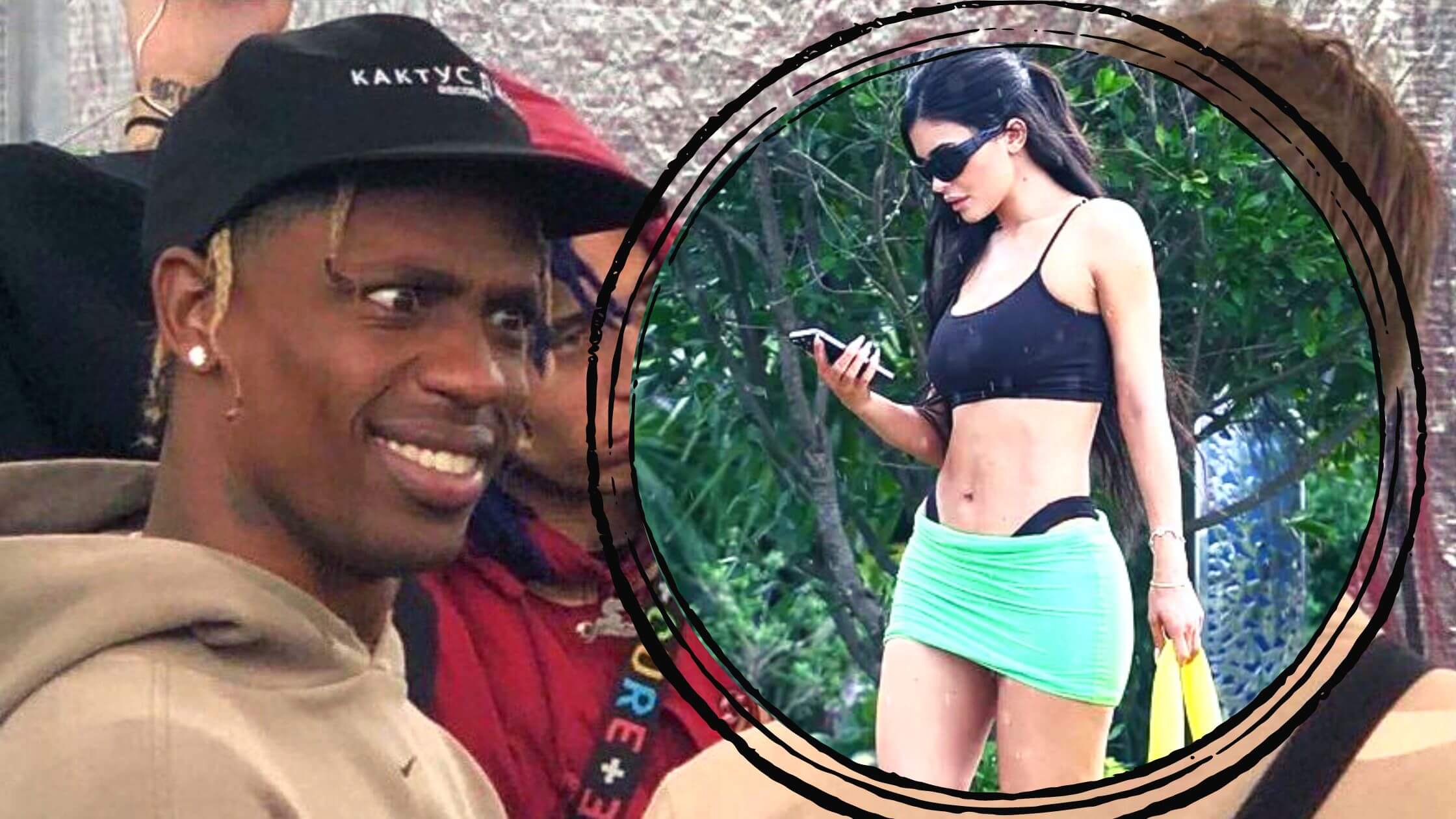 Kylie Jenner In Dazzling Black Thong Bikini After Split From Travis Scot