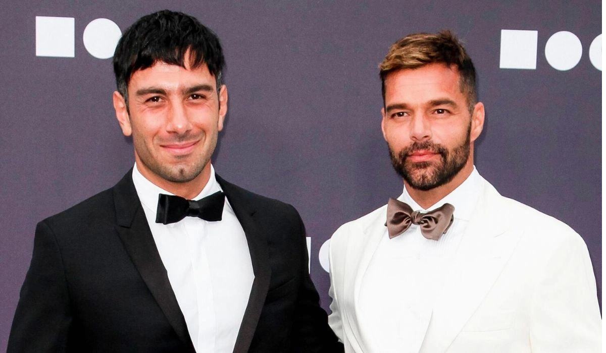 Ricky Martin and Jwan Yosef