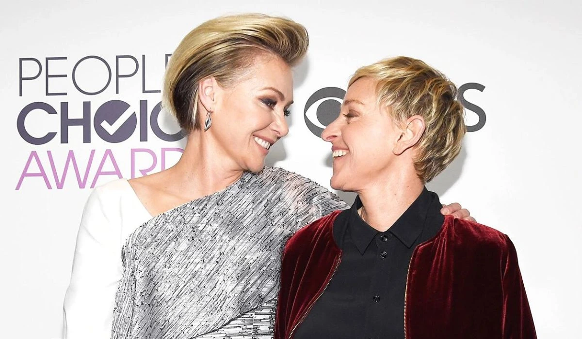 Ellen DeGeneres and Portia De Rossi