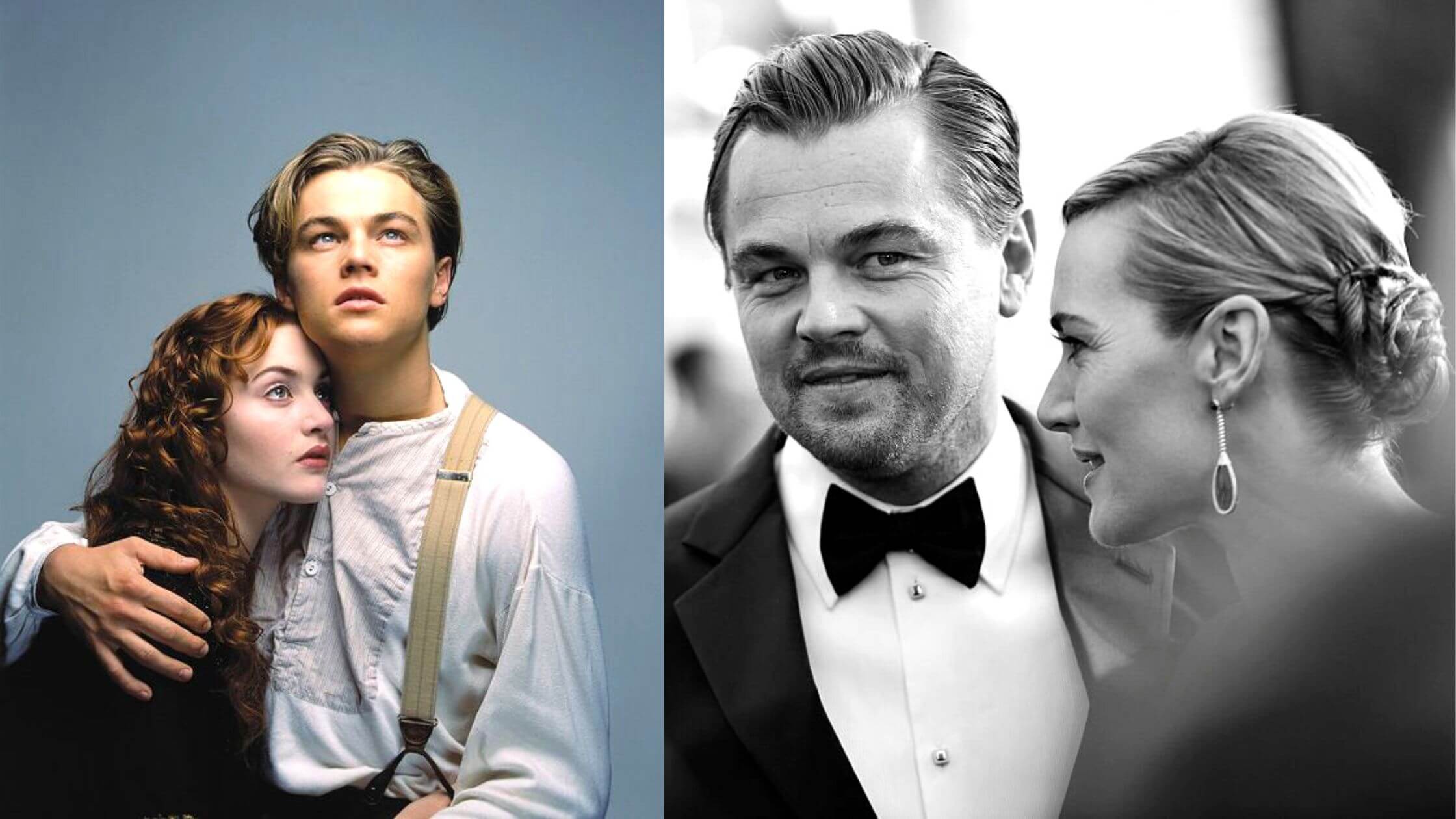 Leonardo Dicaprio and Kate Winslet 