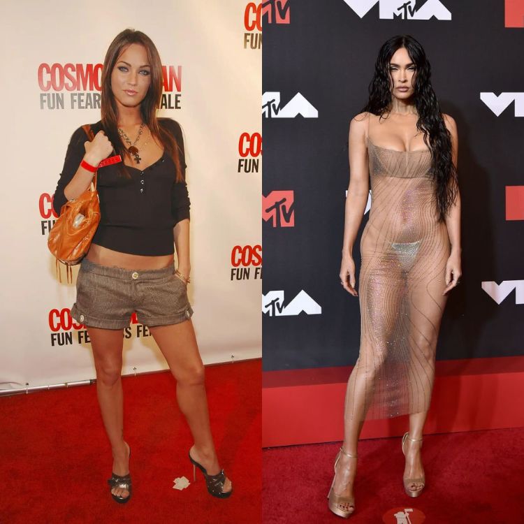 Megan Fox Before and After