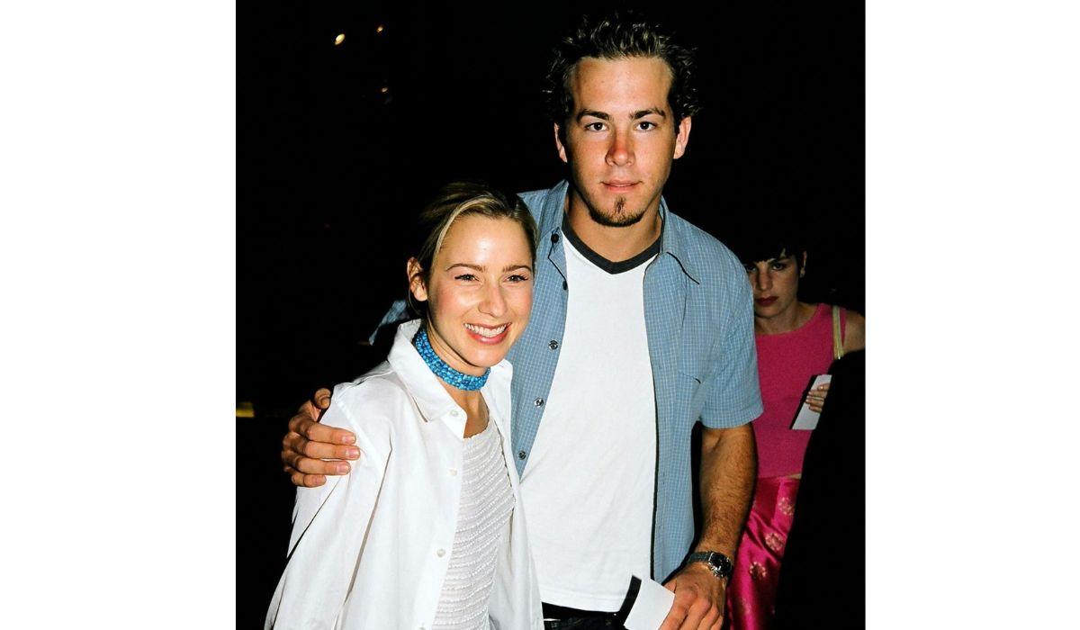 Traylor Howard and Ryan Reynolds