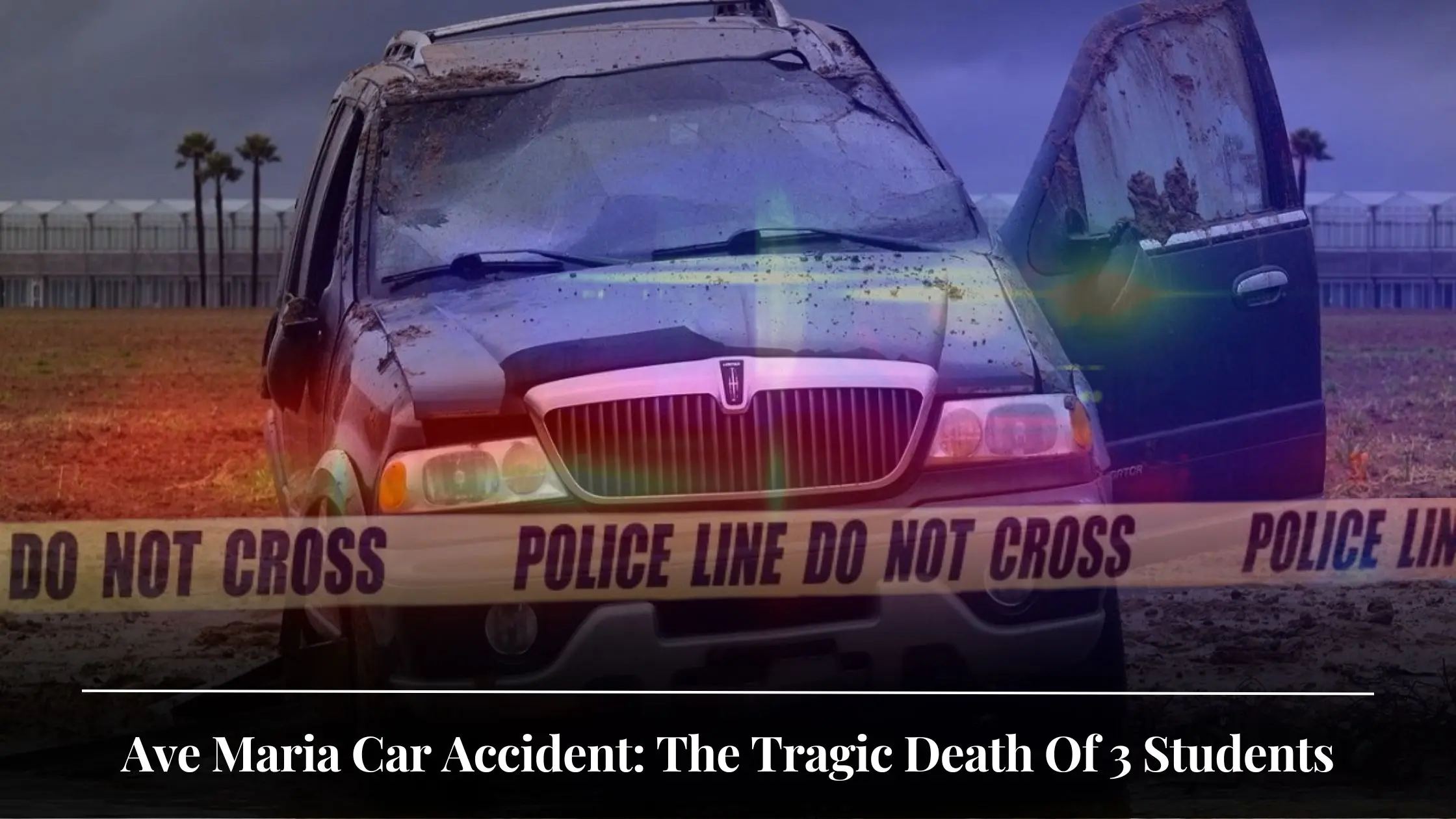 Ave Maria Car Accident The Tragic Death Of 3 Students